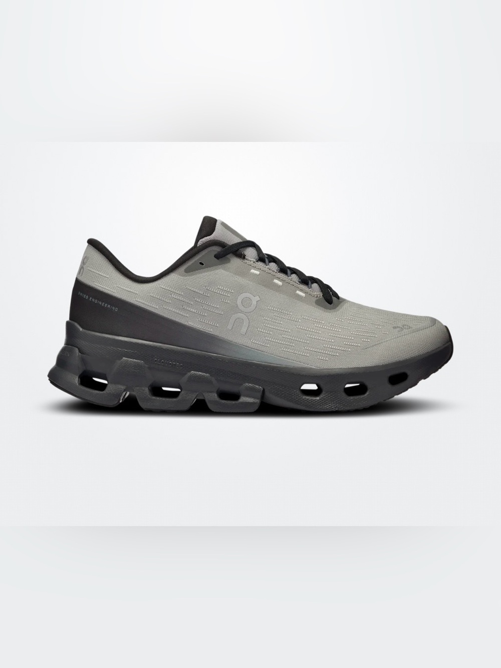 On CloudSpark Running Shoes Women’s Size 8 Fog Eclipse Gray Athletic Sneakers